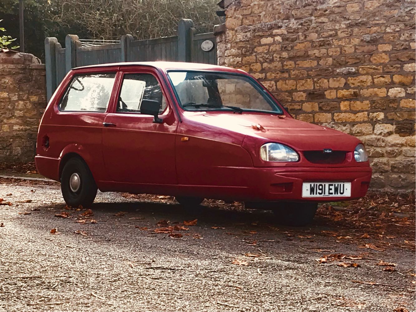   Reliant Robin in North Kesteven