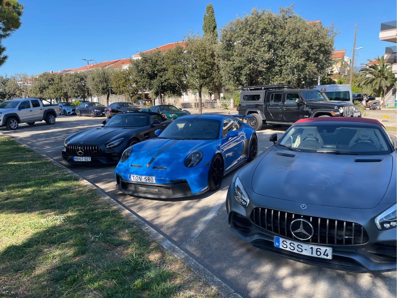   Porsche 911 Gt3 in Grad Novalja