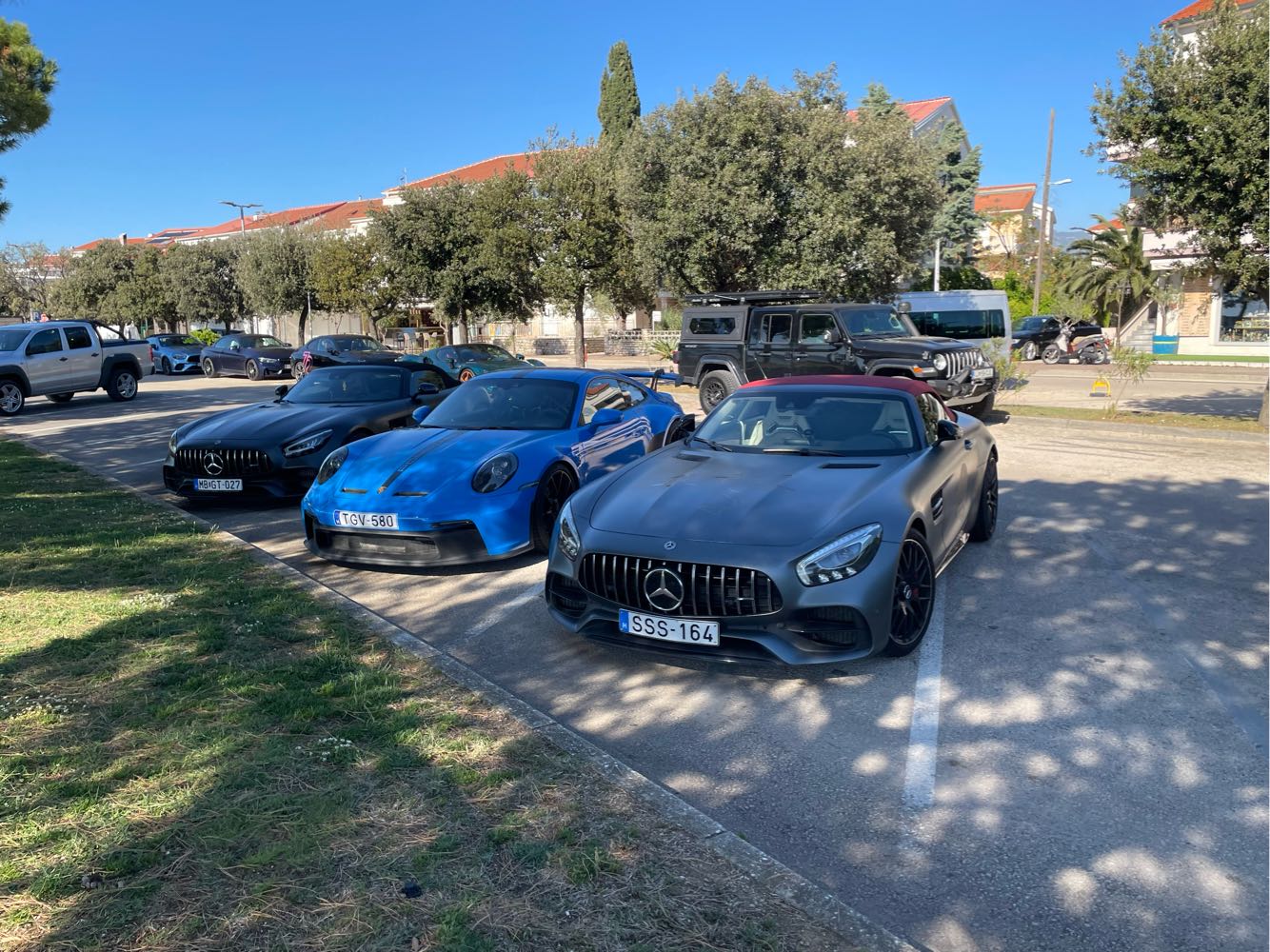   Mercedes-Amg Gt in Grad Novalja