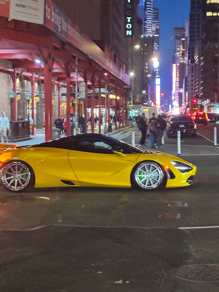   Mclaren 720S in New York