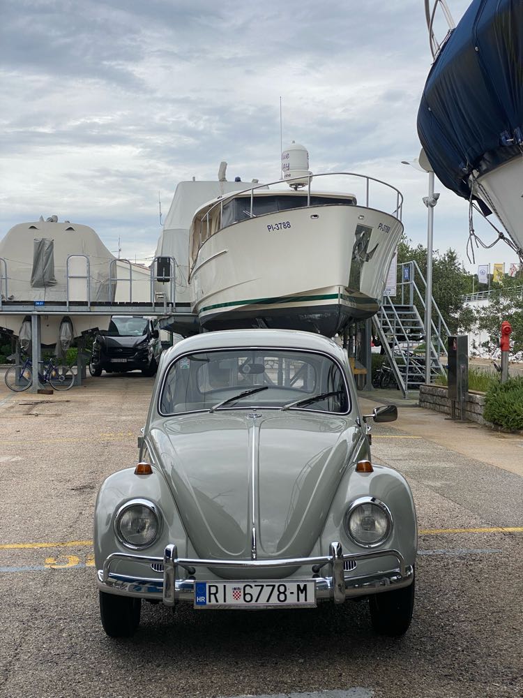 Volkswagen Beetle in Punat